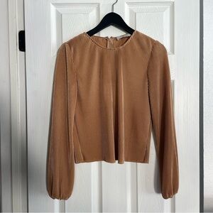 Gold Long Sleeve Too